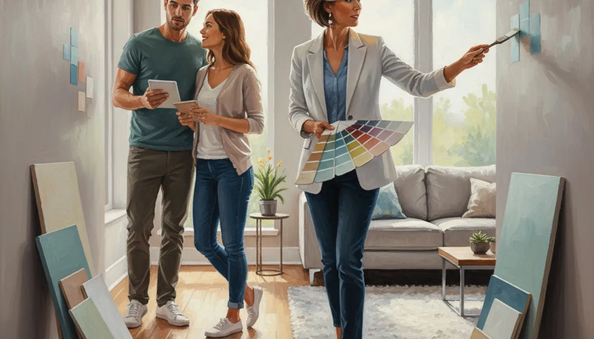 Norton, MA color consultation for home painting with expert palette selection and design advice
