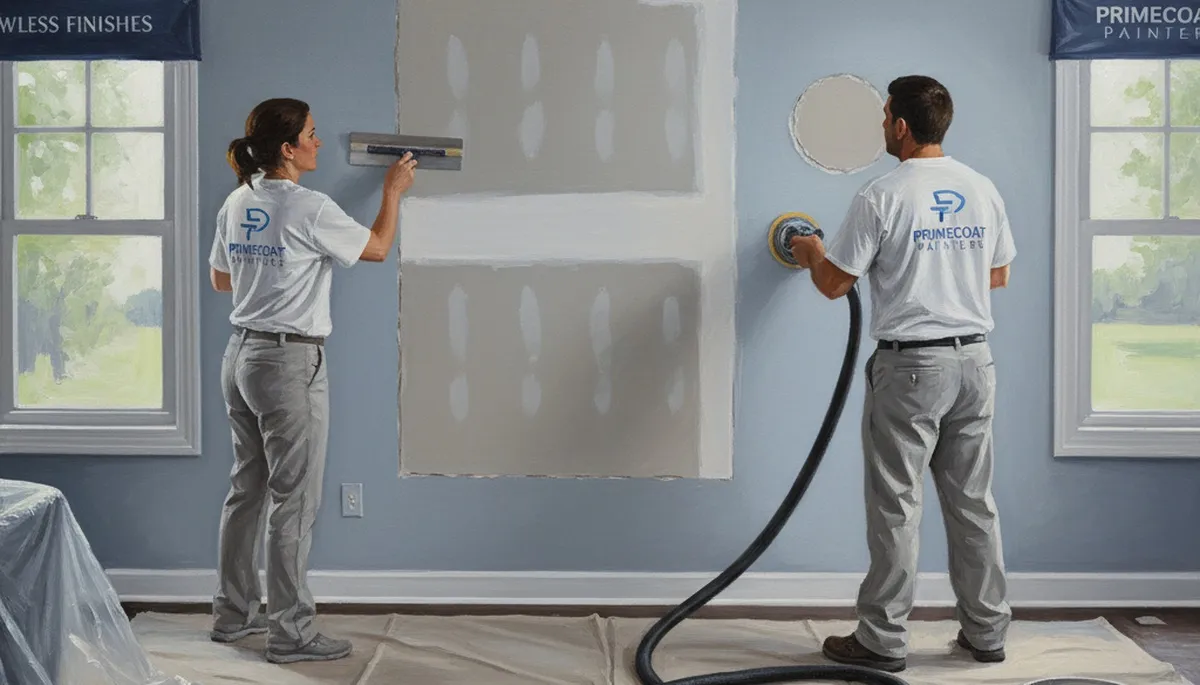 Drywall repair in Norton, MA by Norton Paint Pros for smooth, paint-ready walls