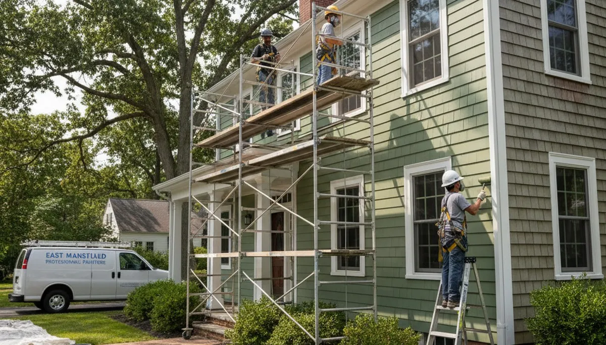 Painting contractors in Norton, MA providing professional interior and exterior painting services