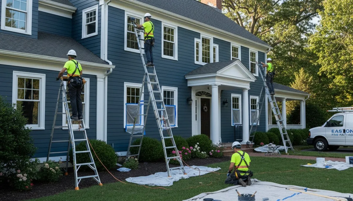 Painting contractors in Norton, MA providing professional residential and commercial painting services