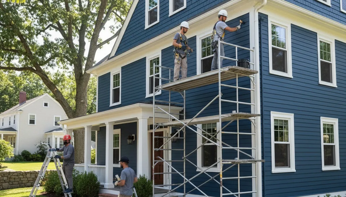 Painting contractor in Norton, MA offering residential and commercial painting services