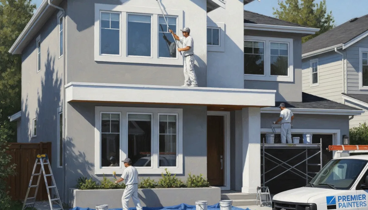 House painting in Norton, MA by Norton Paint Pros for durable New England exterior finishes