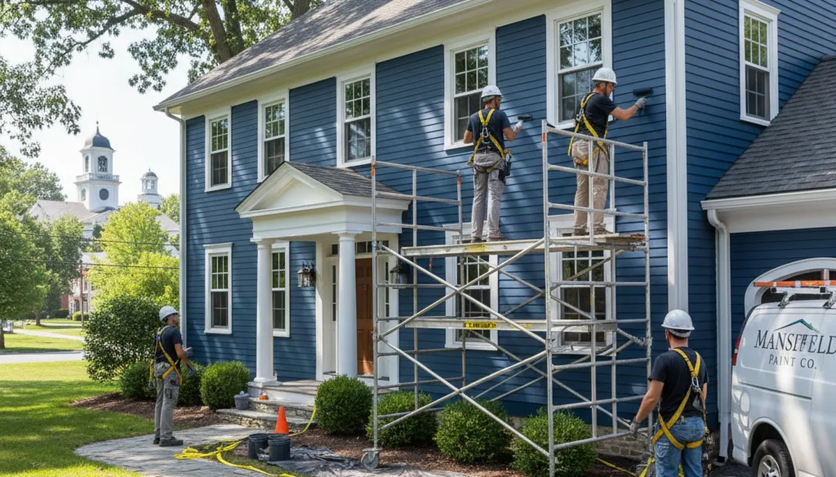 Professional painting service team in Norton, MA for interior and exterior home painting