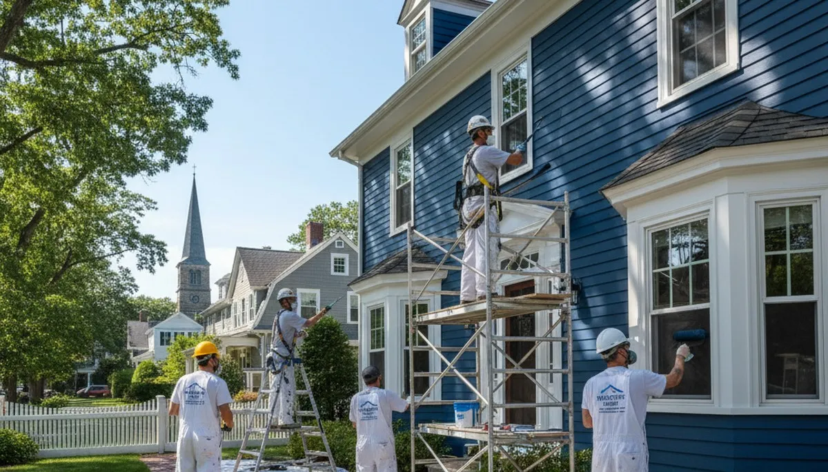 Painting contractor serving Norton, MA, for interior and exterior home painting services
