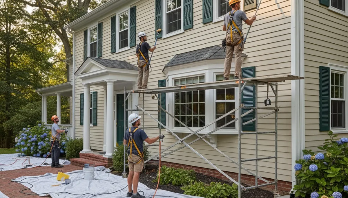 Painting contractors in Norton, MA serving homes and businesses with professional interior and exterior painting