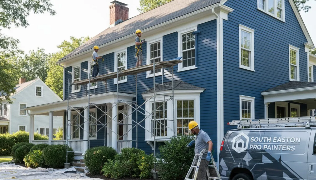 Painting contractor in Norton, MA providing professional interior and exterior painting services