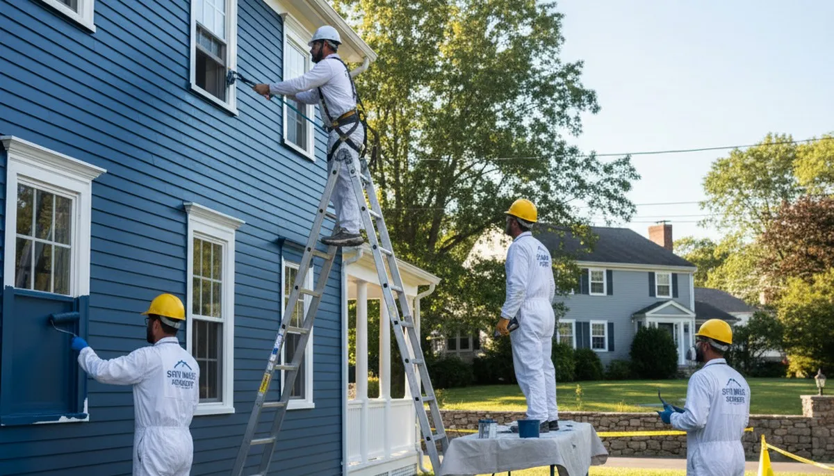 Painting services in Norton, MA for residential and commercial interior and exterior projects