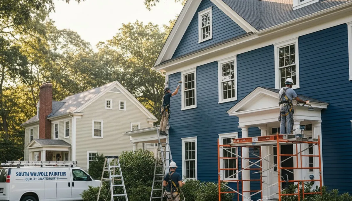 Painter team serving Norton, MA with professional interior and exterior painting services
