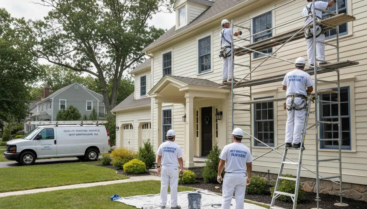 Professional painting services in Norton, MA for residential and commercial properties