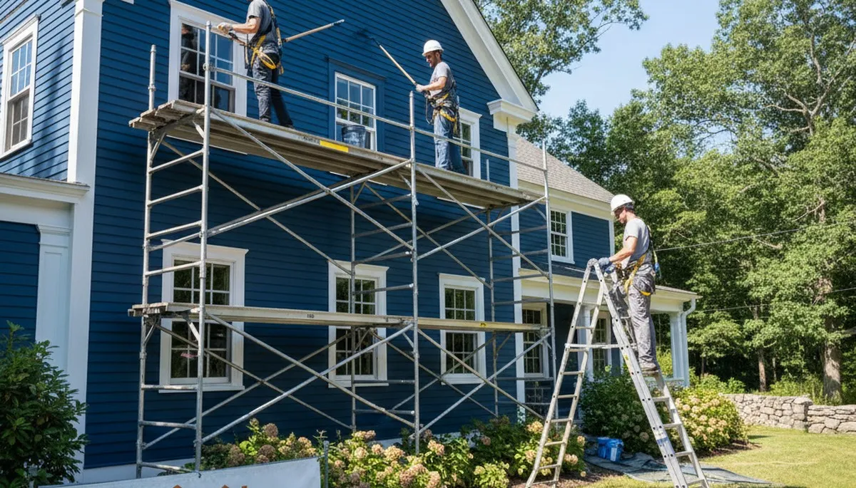 Painting contractor serving Norton, MA with professional interior and exterior painting services