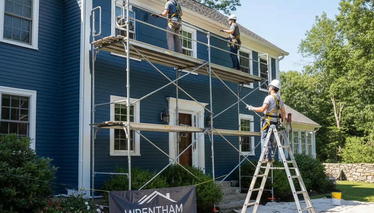 Painting contractor in Norton, MA providing professional residential and commercial painting services